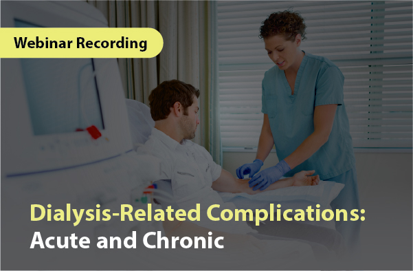 Archive: Dialysis-related complications: Acute and Chronic